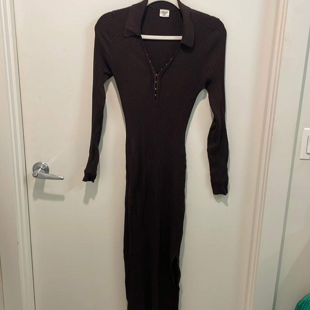A&F brown dress